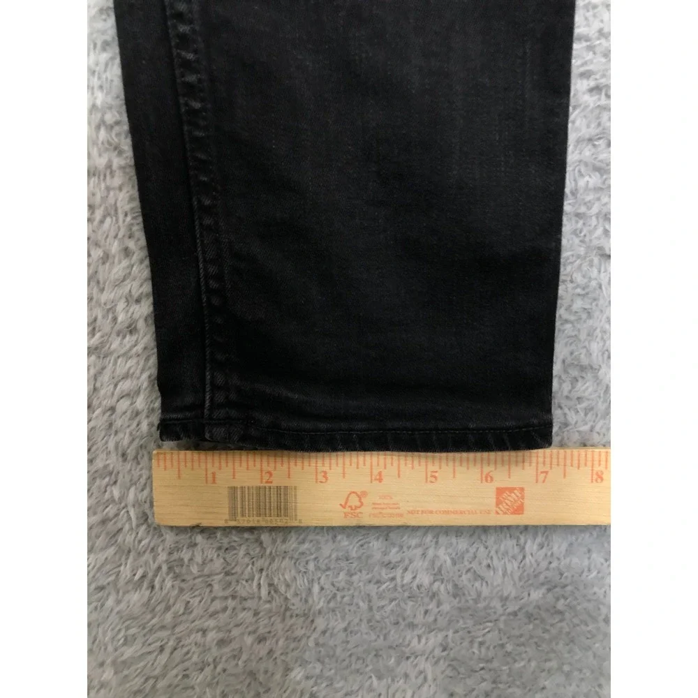 Hugo Boss Jeans Men 34x30 Black Stretch Slim Fit Denim
